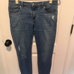 H&M Distressed Skinny Jeans